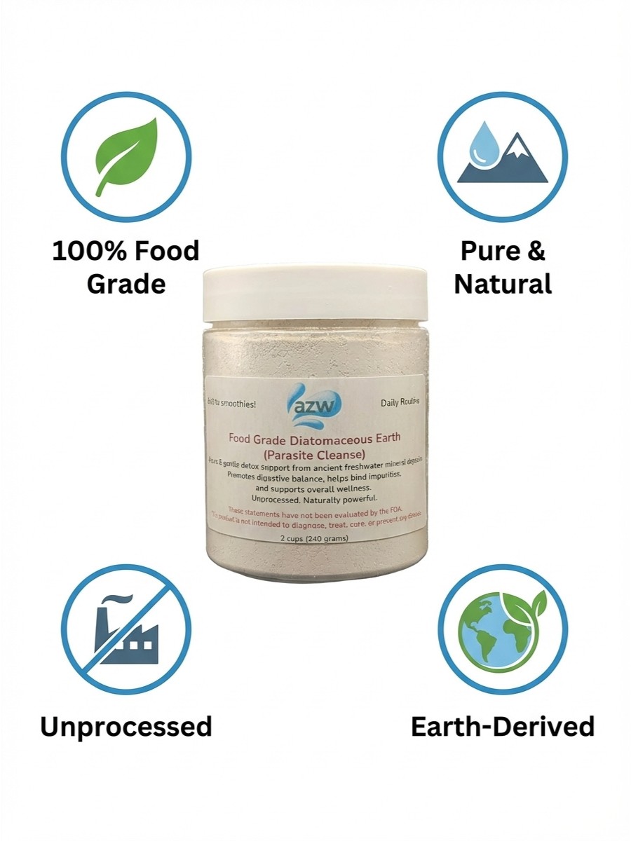 Diatomaceous Earth (parasite cleanse) 12 oz - Image 5