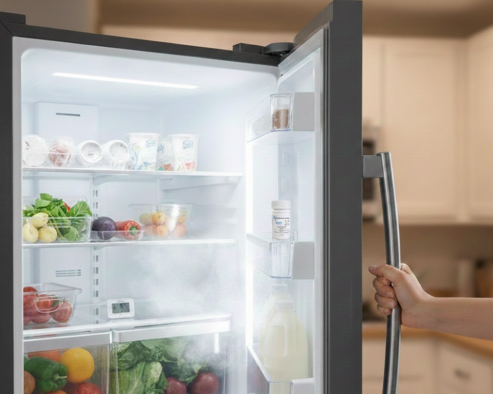 Storing CDS 3000 PPM solution in the refrigerator