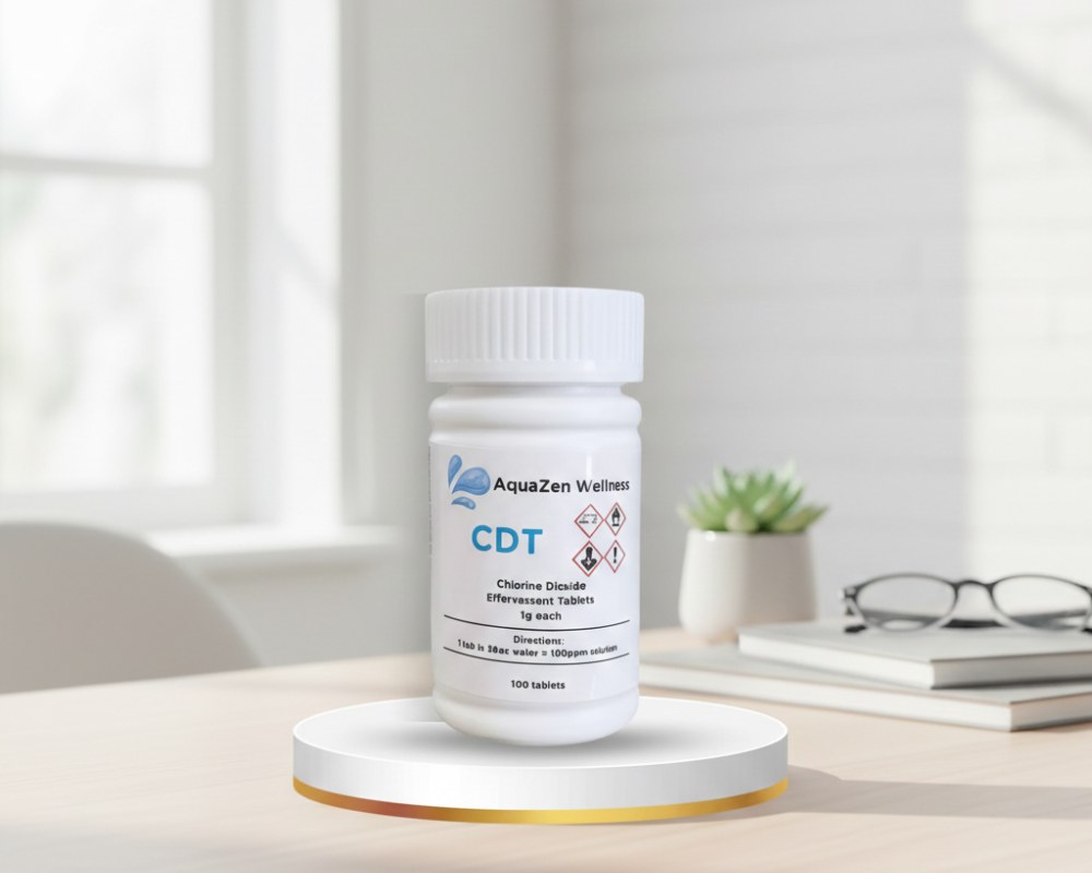 AquaZen Wellness CDS 3000 PPM Solution 4 oz bottle